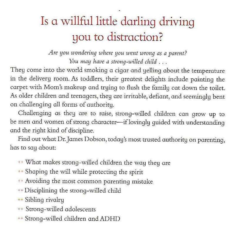 The New Strong-Willed Child | Dr. James Dobson