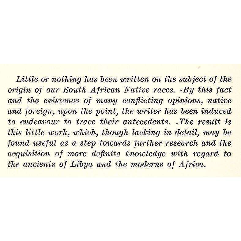 The Origin of the Xosas & Others (First Edition 1911) | James McKay