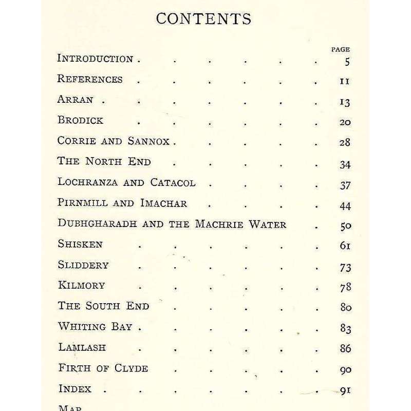 The Place-Names of Arran | Ronald Currie