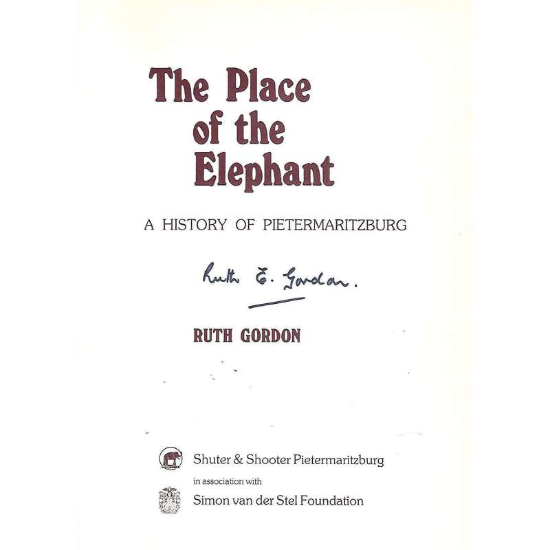 The Place of the Elephant (Signed by Author) | Ruth Gordon
