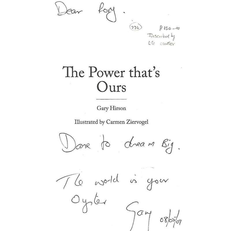 The Power That's Ours (Inscribed by Author) | Gary Hirson