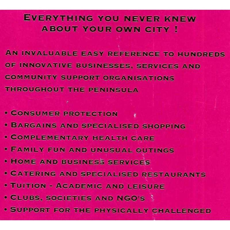 The Really Useful Cape Town Guide (Published 1993) | Jill Ritchie