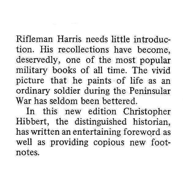 The Recollections of Rifleman Harris | Christopher Hibbert (Ed.)