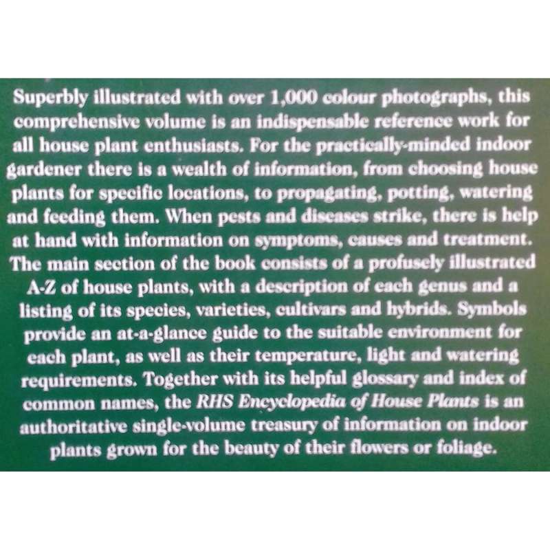 The R.H.S. Encyclopedia of House Plants | Kenneth A. Beckett
