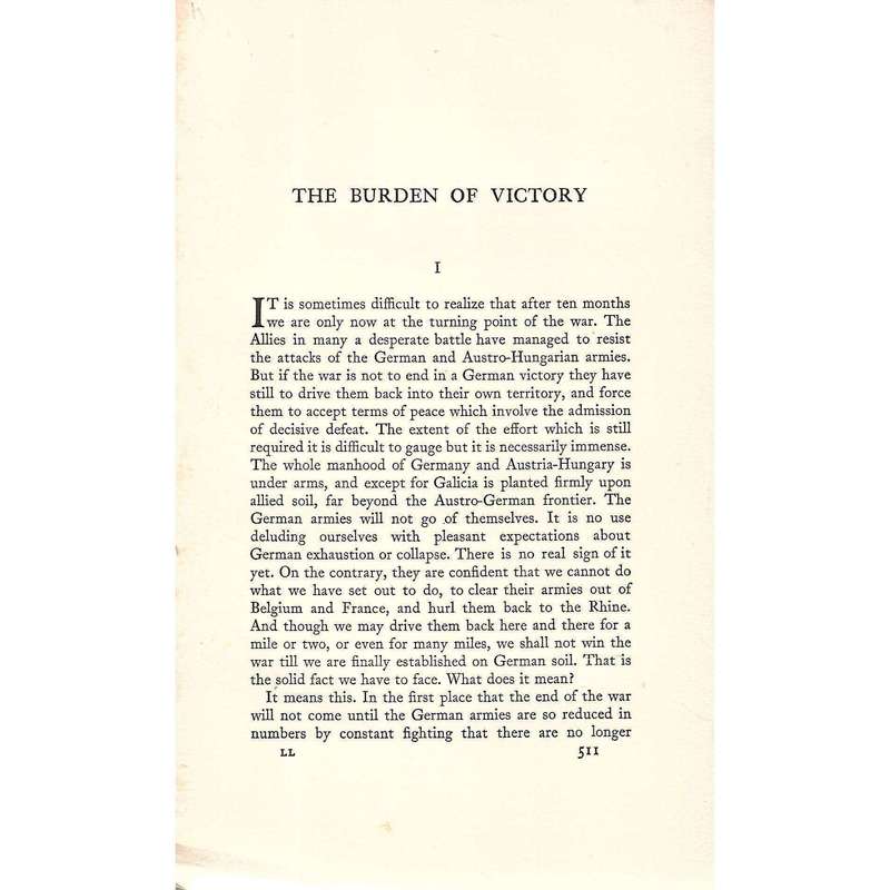 The Round Table: A Quarterly Review of the Politics of the British Empire (June, 1915, No. 19)