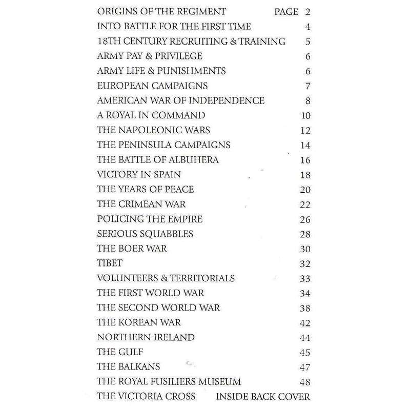The Royal Regiment of Fusiliers
