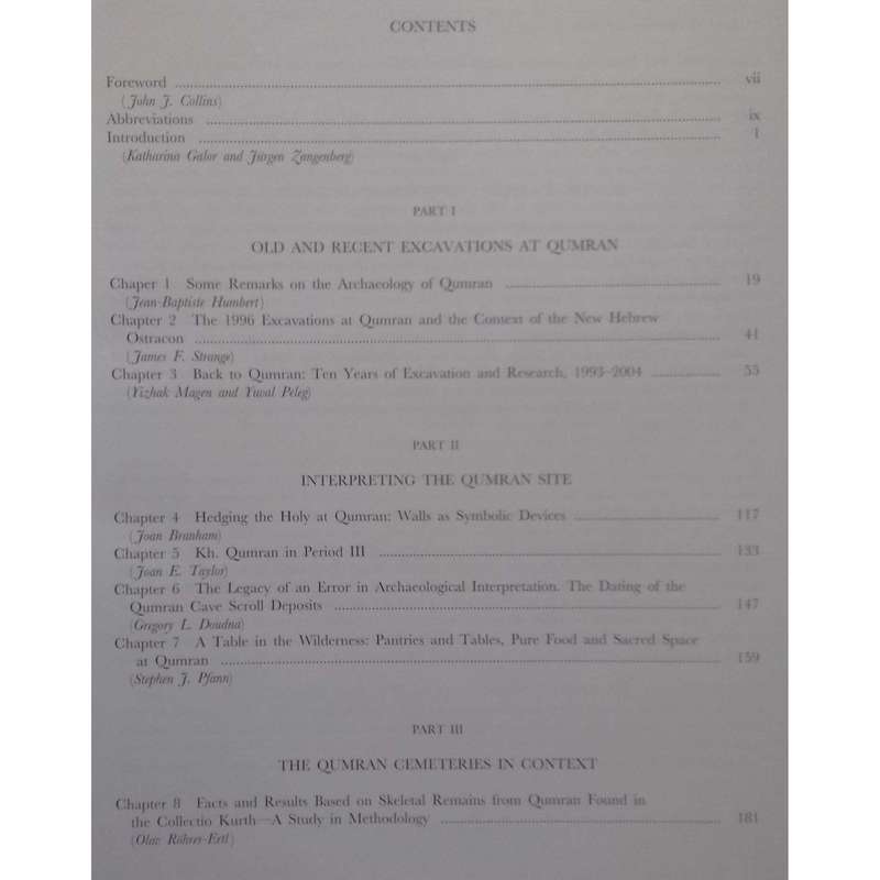 The Site of the Dead Sea Scrolls: Archaeological Interpretations and Debates | Katharina Galor, e...