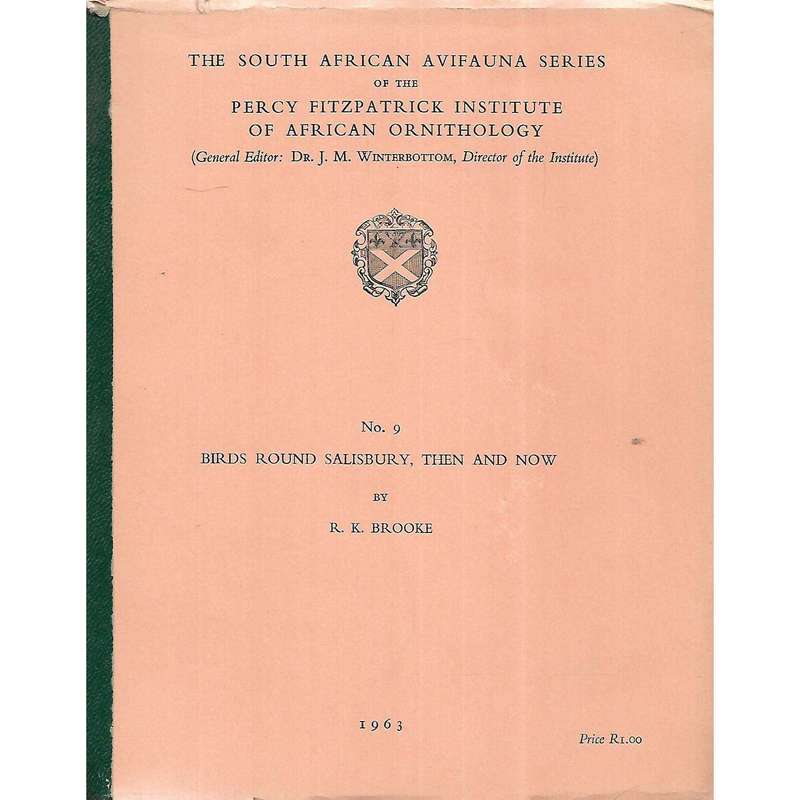 The South African Avifauna Series of the Percy Fitzpatrick Institute of African Ornithology (5 Vo...