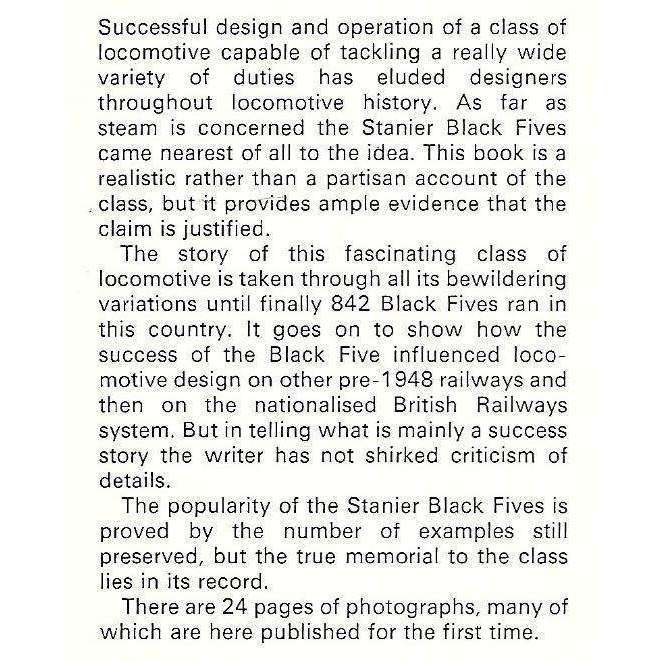The Stanier Black Fives | John F. Clay