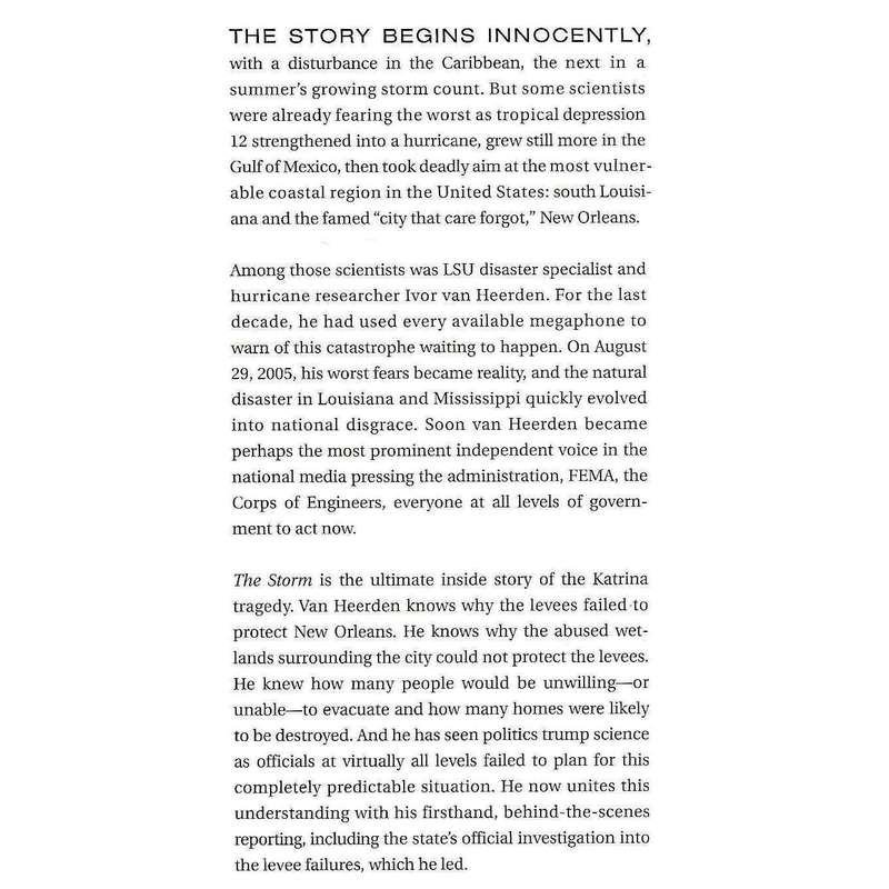 The Storm: What Went Wrong and Why During Hurricane Katrina | Ivor van Heerden & Mike Bryan