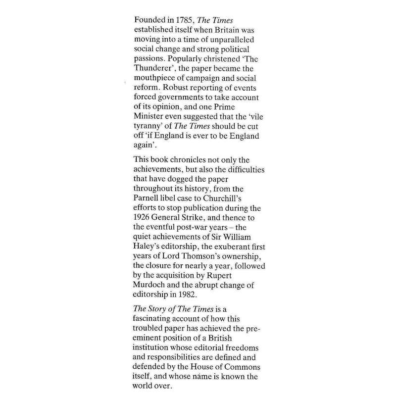 The Story of The Times | Oliver Woods & James Bishop