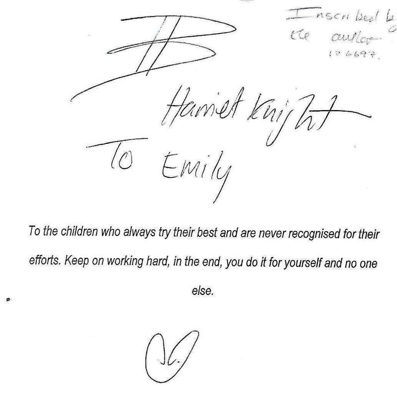 The Talent Show (Inscribed by Author) | Harriet Knight