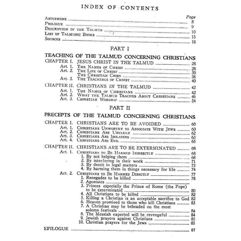 The Talmud Unmasked : The Secret Rabbinical Teachings Concerning Christians | Rev. I. B. Pranaitis