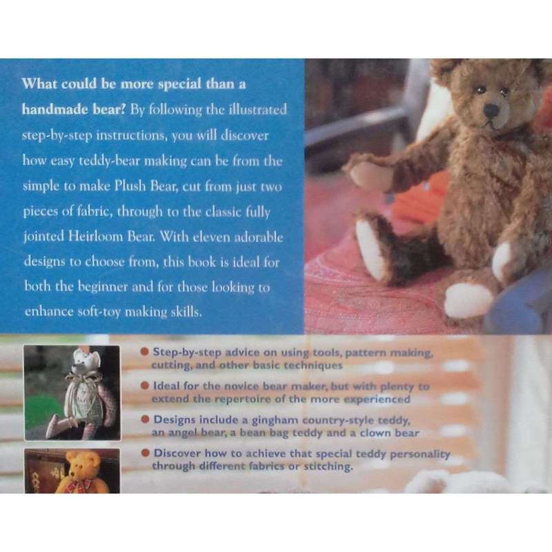 The Teddy Bear Making Book | Brian & Donna Gibbs
