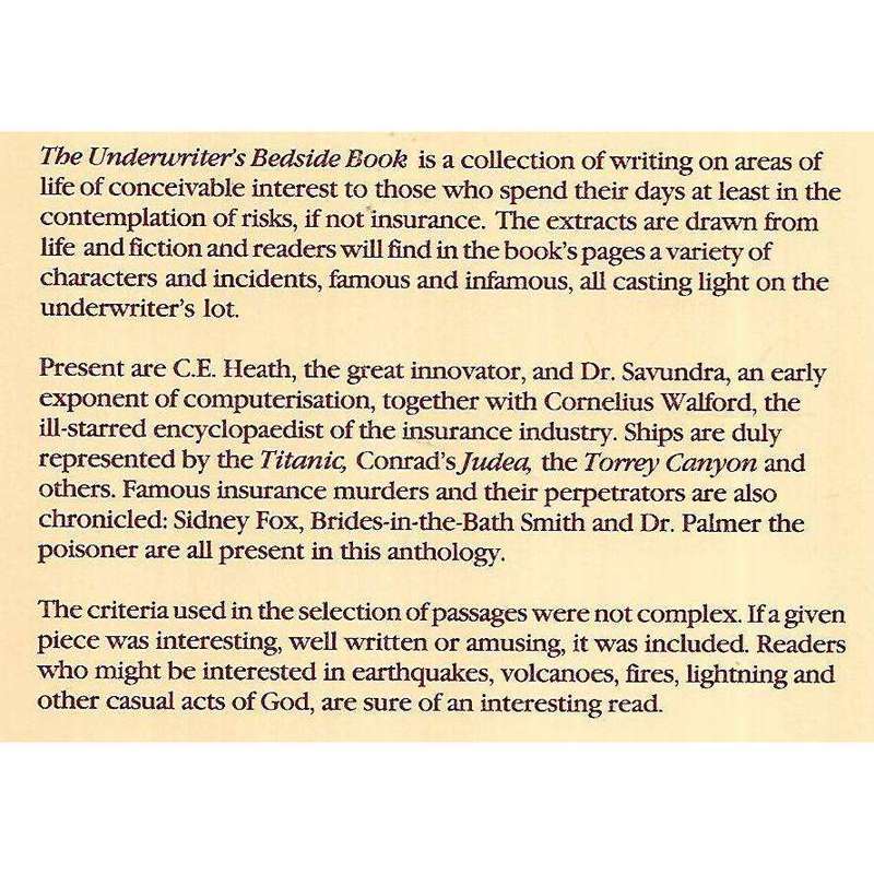 The Underwriter's Bedside Book | Jonathan S. Ignarski (Ed.)