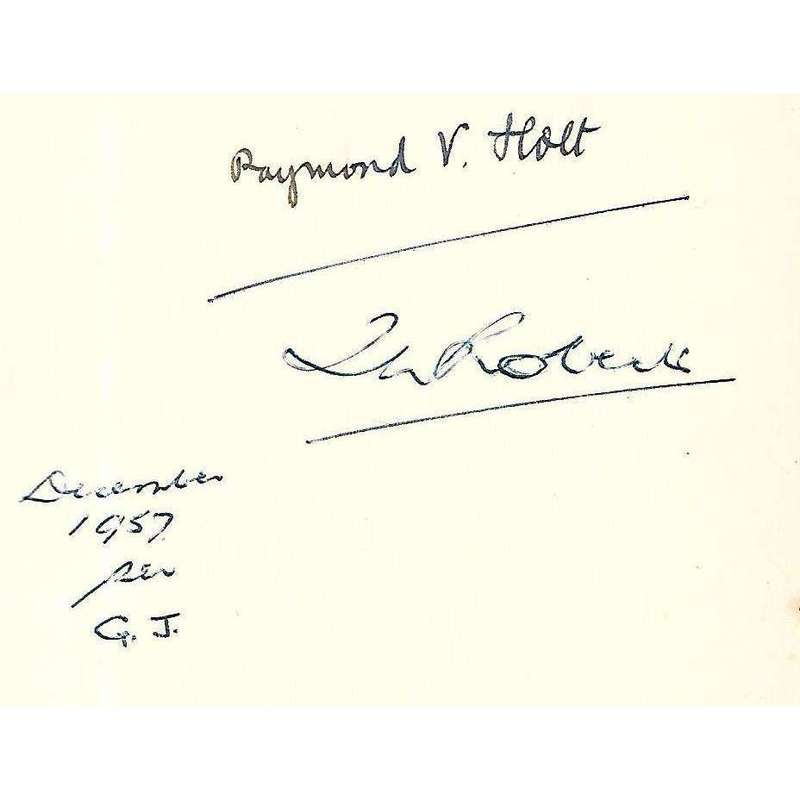 The Unitarian Contribution to Social Progress in England (Signed by Author) | Raymond V. Holt