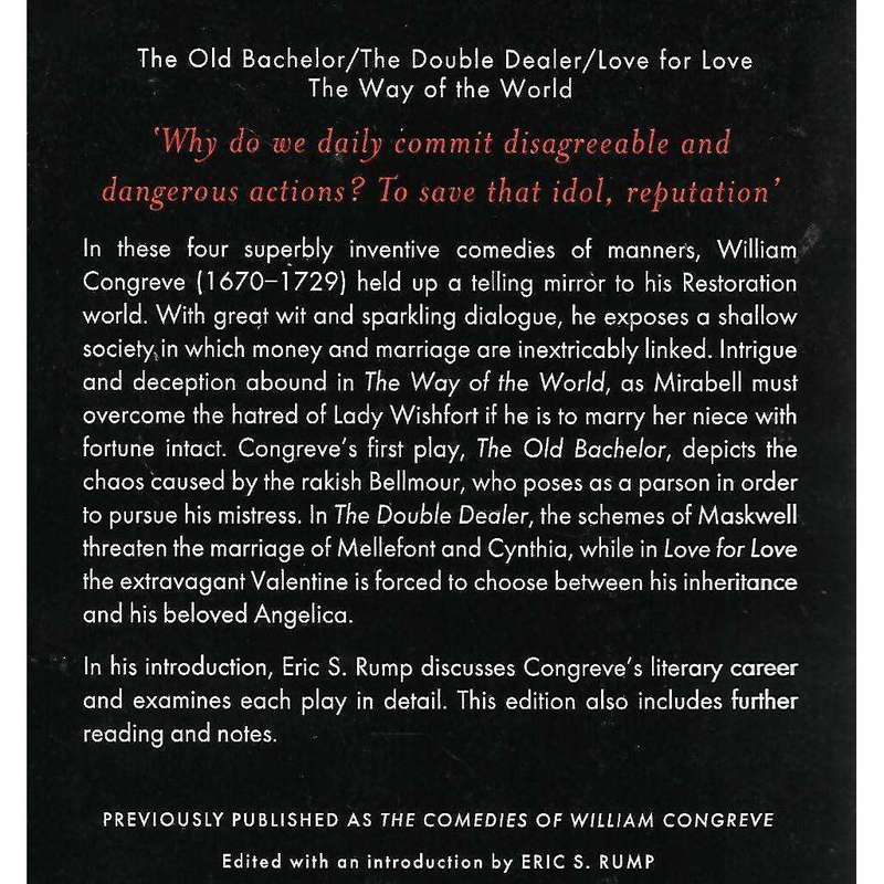 The Way of the World and Other Plays | William Congreve