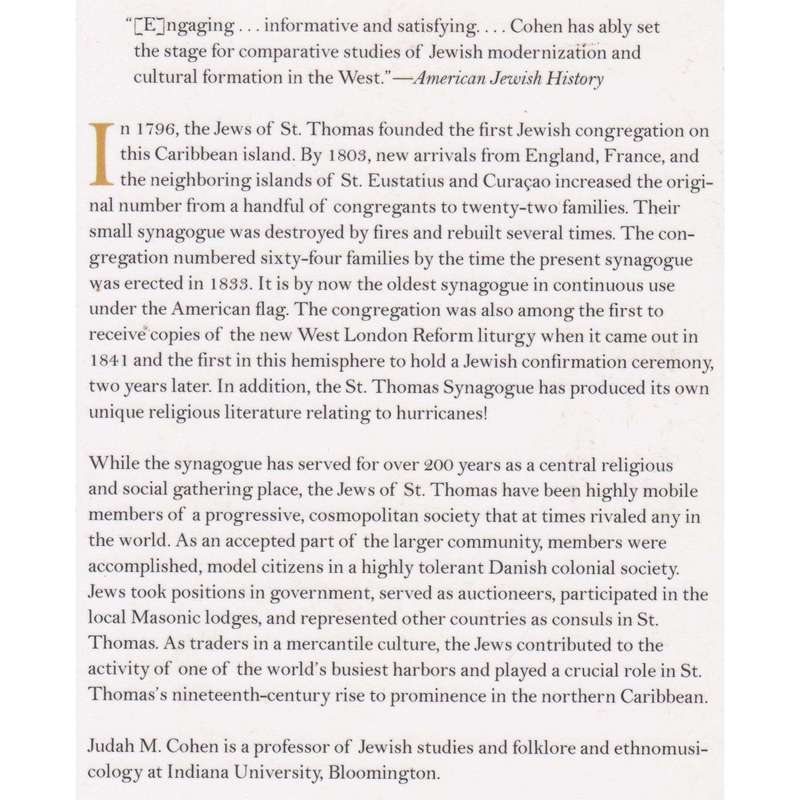 Through the Sands of Time: A History of the Jewish Community of St. Thomas, U.S. Virgin Islands |...