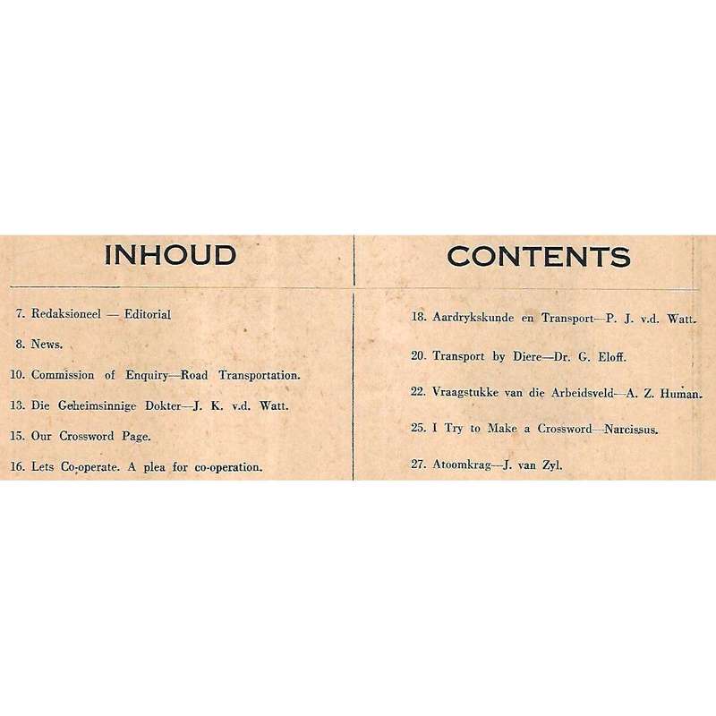 Transport, Incorporating The South African Transport Worker (Nr. 4, April 1946)