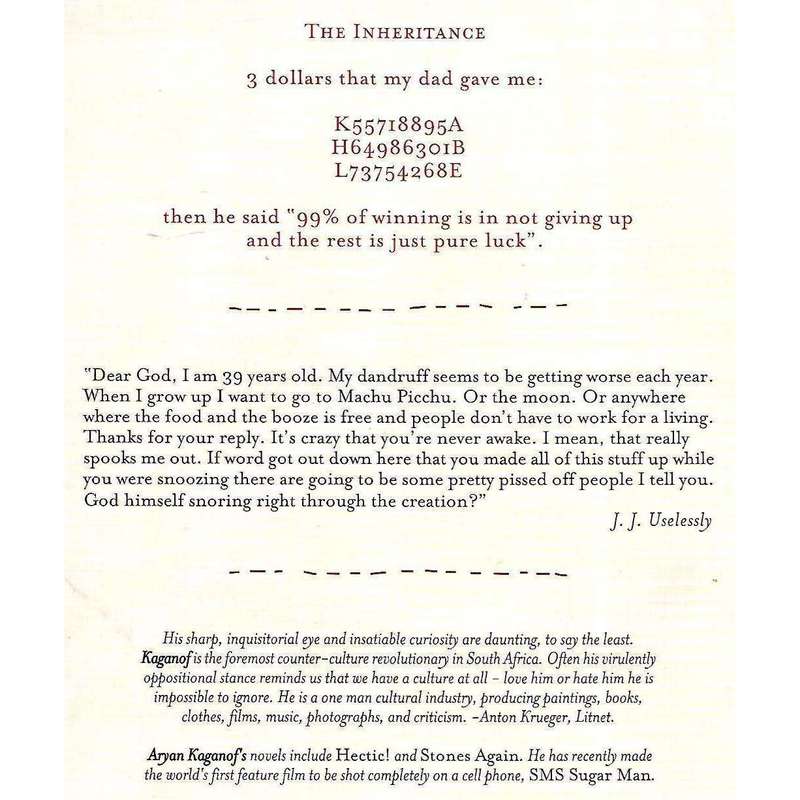 Uselessly (Inscribed by Author) | Aryan Kaganof