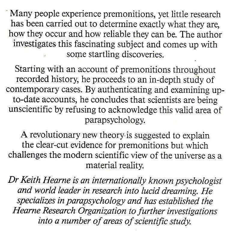 Visions of the Future: The Definitive Study of Premonitions | Keith Hearne