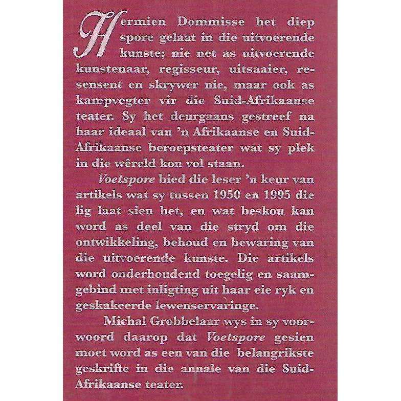 Voetspore | Hermien Dommisse