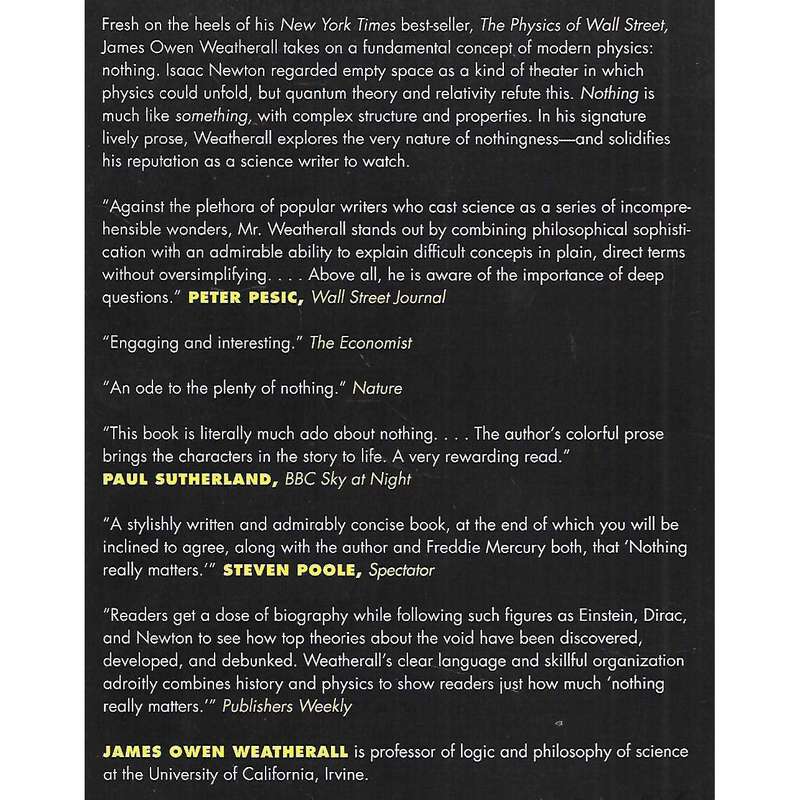Void: The Strange Physics of Nothing | James Owen Weatherall