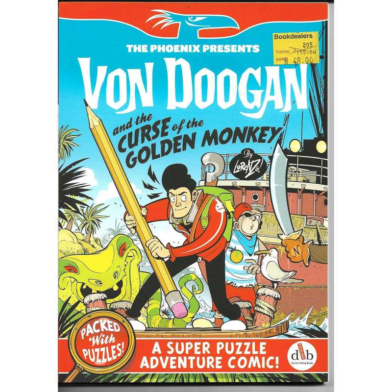 Von Doogan and the Curse of the Golden Monkey  - A Super Puzzle Adventure Comic ! | Lorenzo Ether...