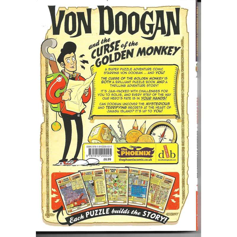 Von Doogan and the Curse of the Golden Monkey  - A Super Puzzle Adventure Comic ! | Lorenzo Ether...