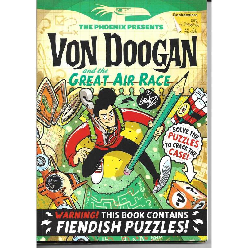Von Doogan and the Great Air Race - Warning this Book Contains Fiendish Puzzles ! | Lorenzo Ether...