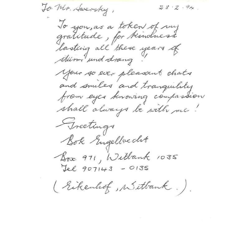 Vrolike Versies (Inscribed and Signed by Author) | G. S. Engelbrecht