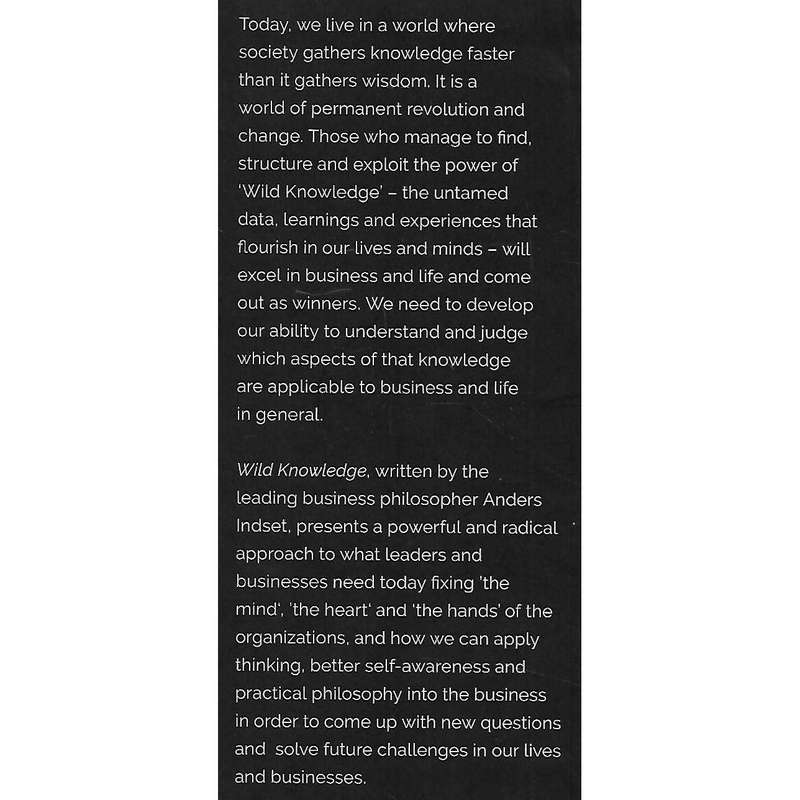 Wild Knowledge: Outthink the Revolution (Inscribed by Author) | Anders Indset