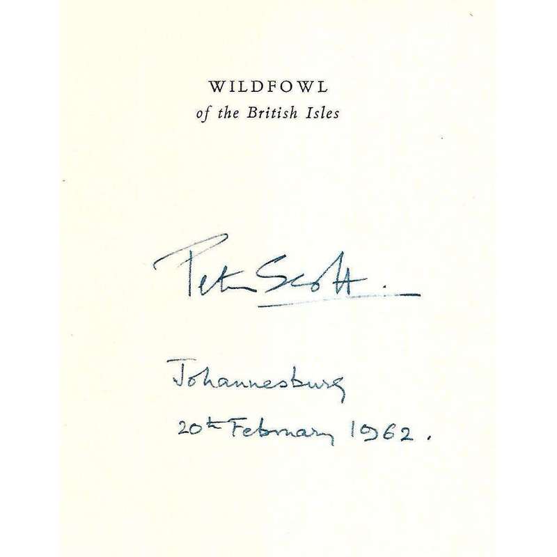 Wildfowl of the British Isles (Signed by Peter Scott) | Peter Scott & Hugh Boyd
