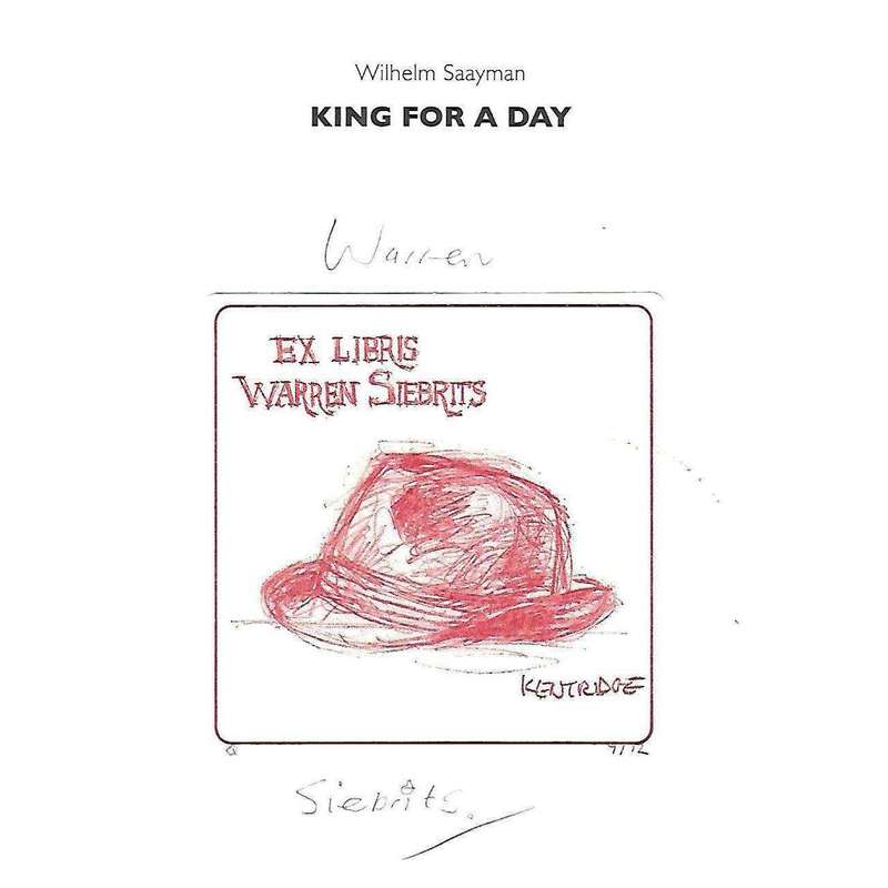 Wilhelm Saayman: King for a Day (Large Format Catalogue)