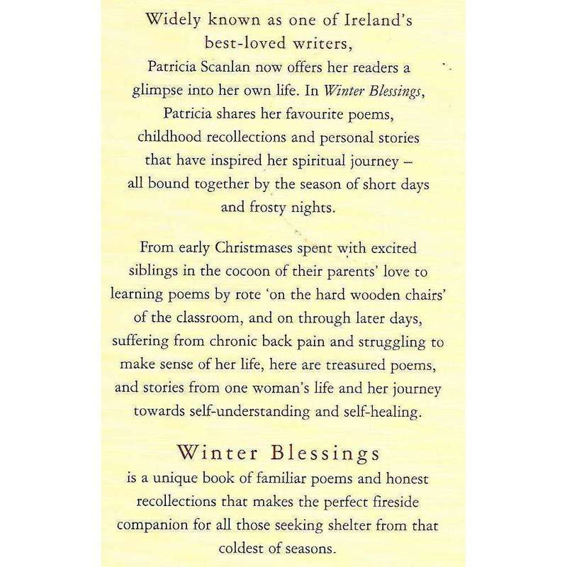 Winter Blessings: Thoughts and Poems to Warm Your Heart | Patricia Scanlan