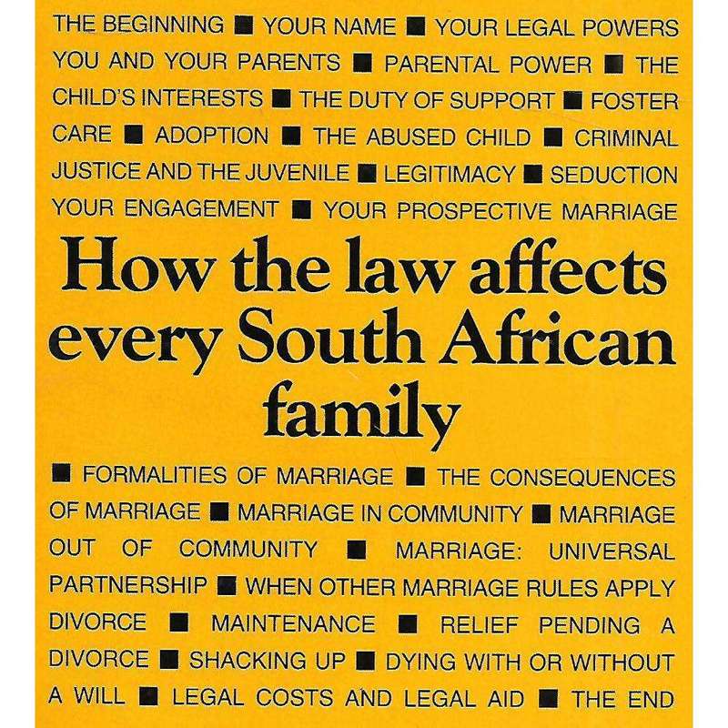 You, Your Family and the Law | Carmen Nathan