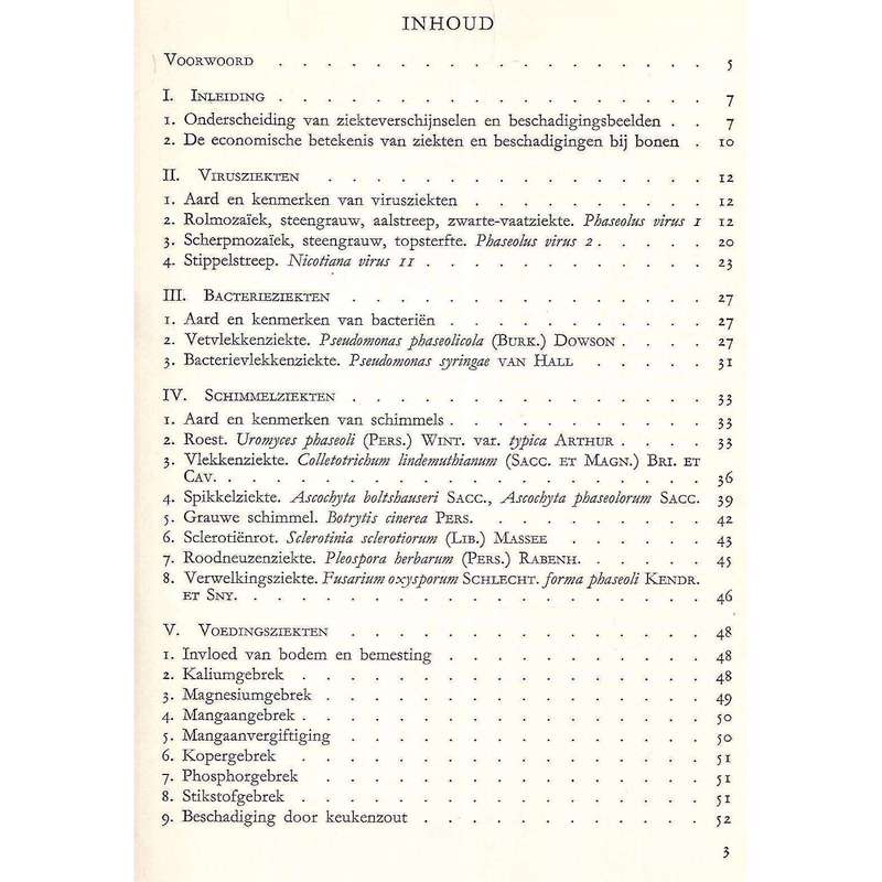 Ziekten en Beschadigingen van Bonen | N. Hubbeling