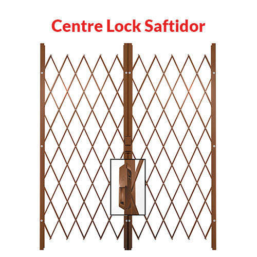 Xpanda Centre Lock Saftidor  - Bronze