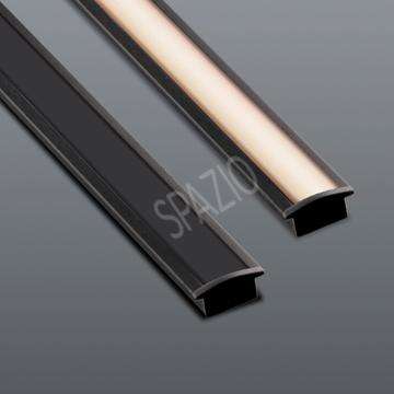 SLIM RECESSED PROFILE BLACK