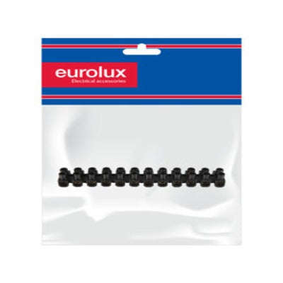 Connector Strip 5Amp Black 12 Way