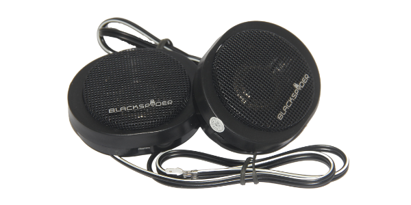 BlackSpider Redback 650W 20mm Tweeters - Car Audio