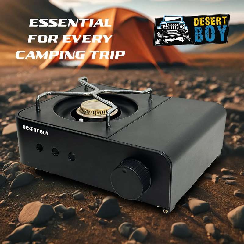 Desert Boy Camping Stove - Black