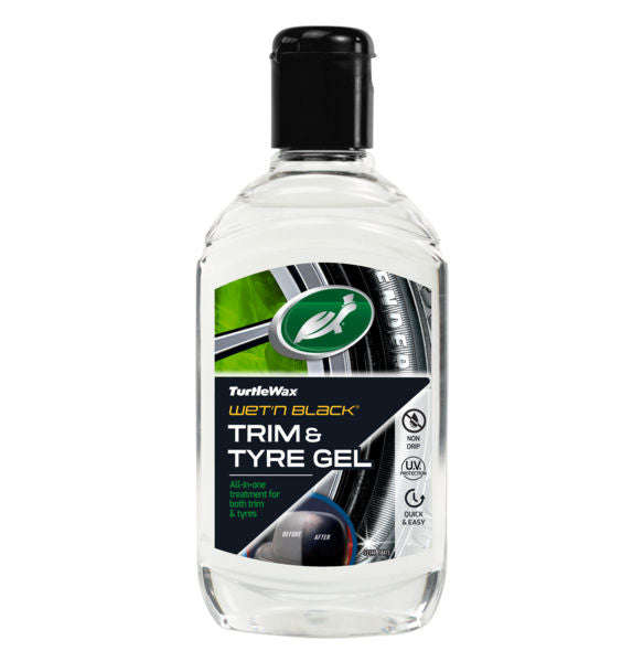 Turtle Wax Wet & Black Trim & Tyre Gel