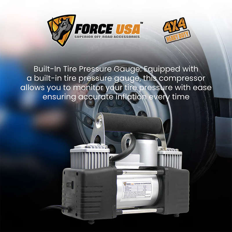 Force USA Heavy Duty Air Compressor With Tools