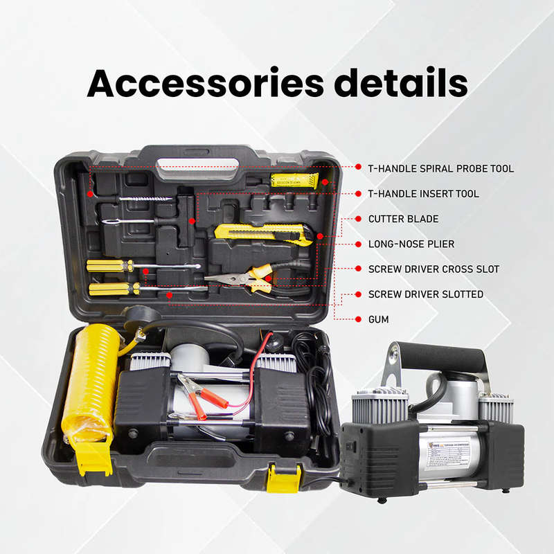 Force USA Heavy Duty Air Compressor With Tools