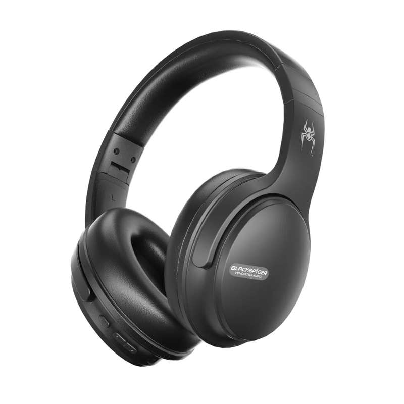 BlackSpider Venomous BSH15 Noise Cancelling Wireless Bluetooth Headphone - Car Audio