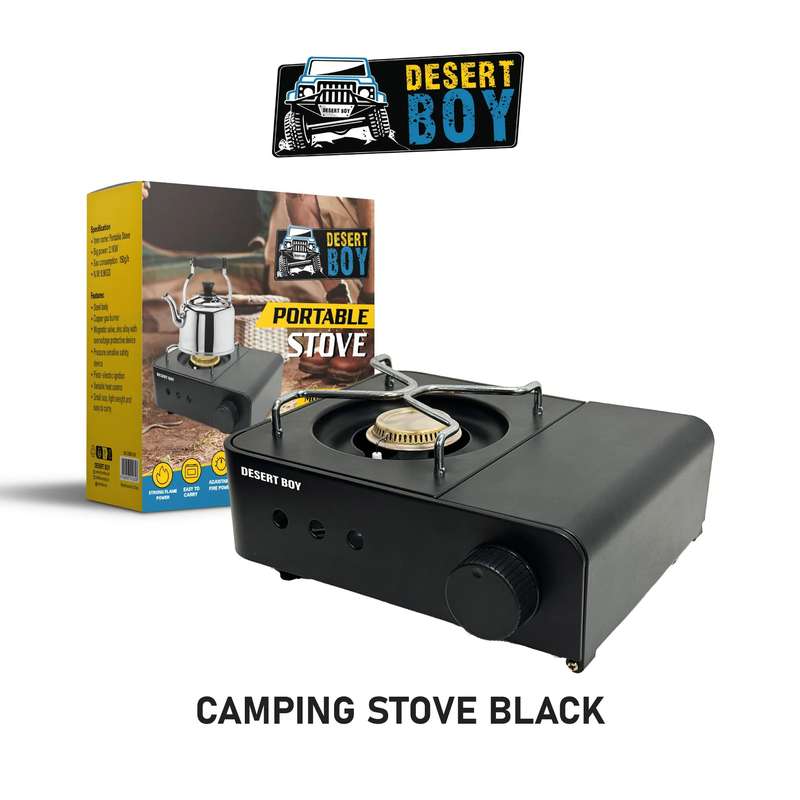 Desert Boy Camping Stove - Black