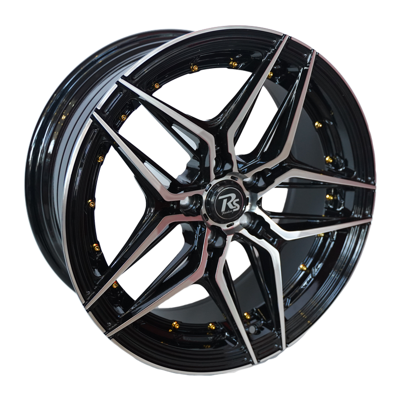 18" Evolution Racing Calgary 5/112 8J ET38 CB73.1 GBFP Wheels