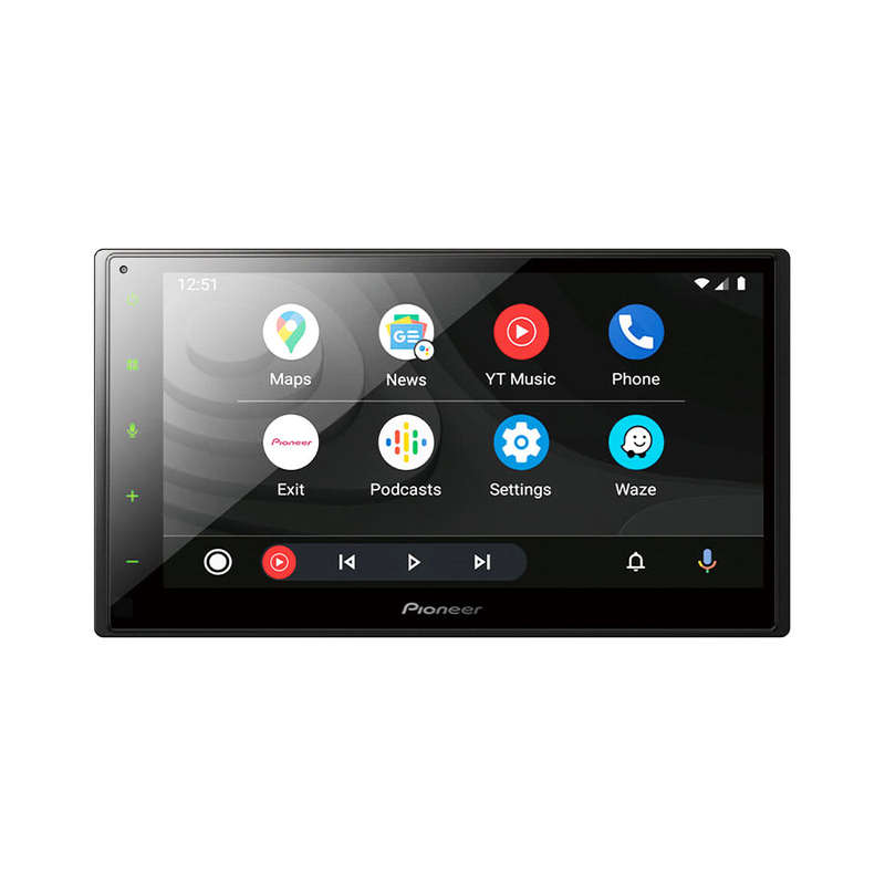 Pioneer DMH-A4450BT 6.8" AV Receiver with Apple CarPlay, Android Auto and Mirroring for Android -...
