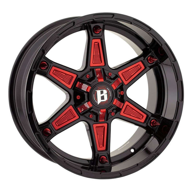 20" Ballistic Warrior 6/139 9J ET15 CB110 GBLK+RM Wheels